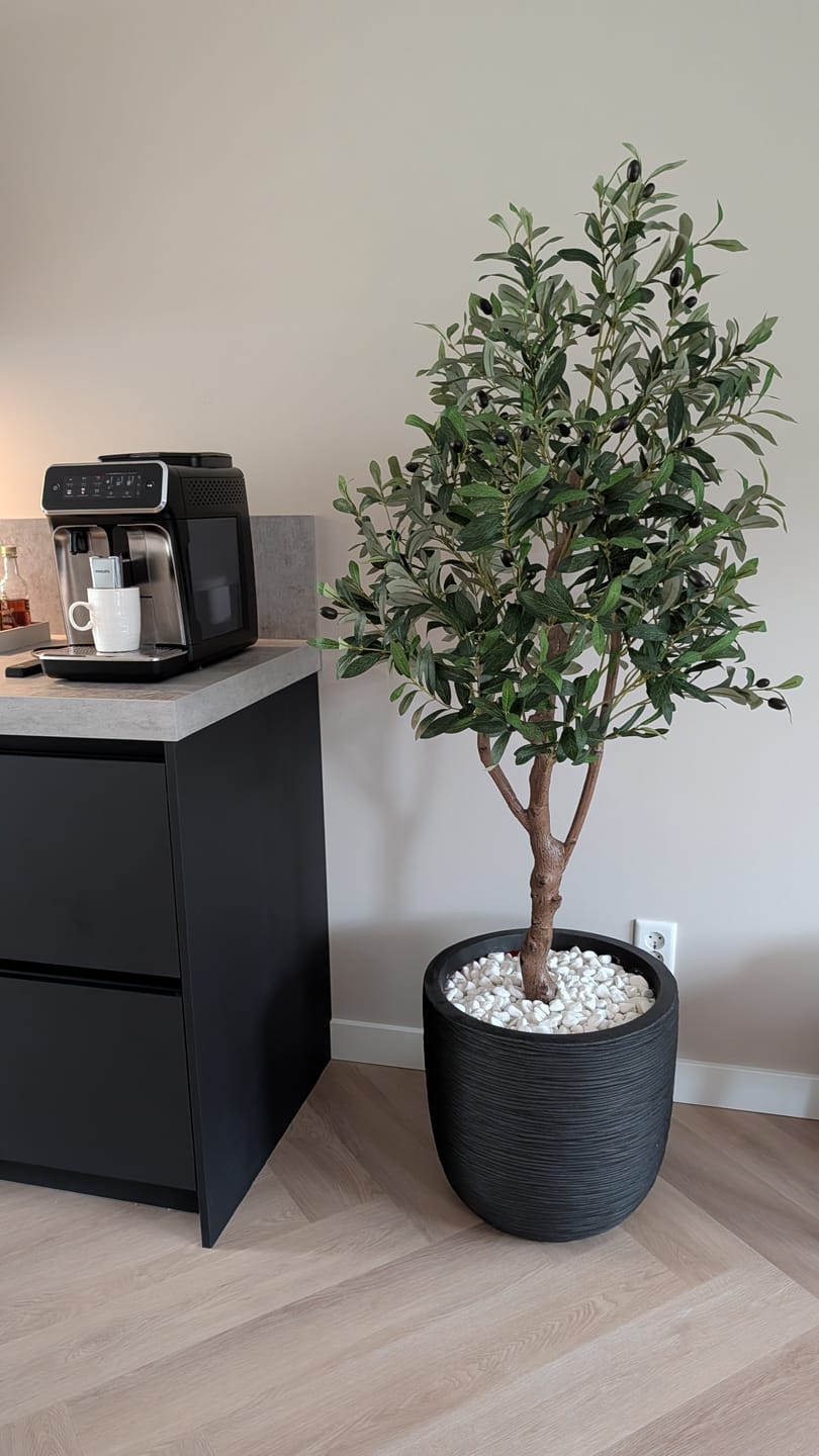 Customer photo review of Kunst Olijfboom 150cm