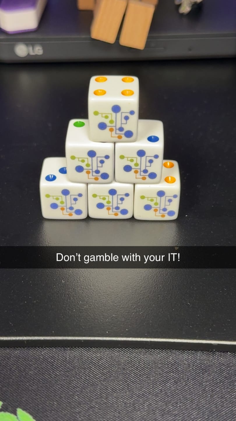 Customer photo review of Custom Dice