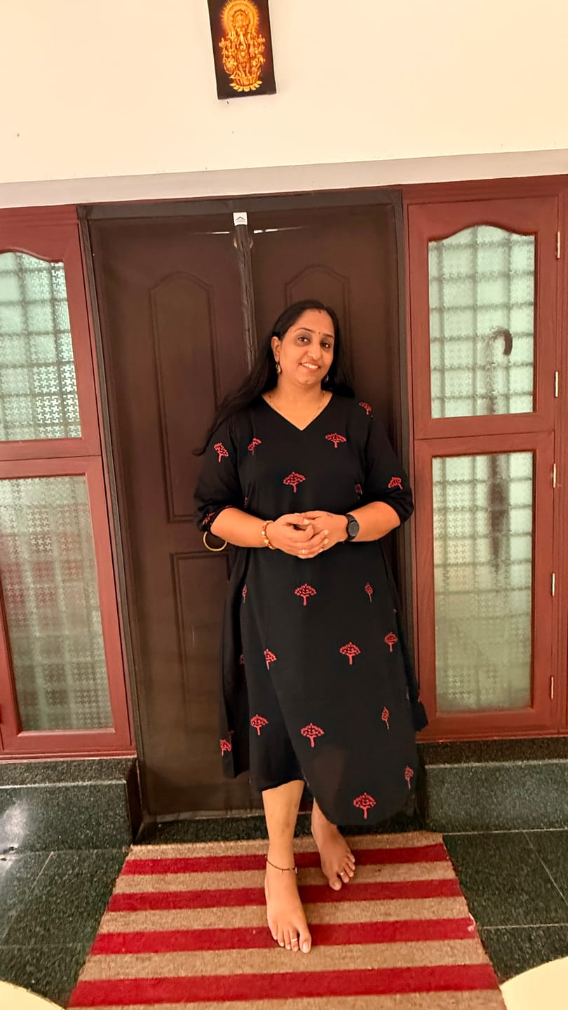 Customer photo review of Naveli Dabu Cotton Dress