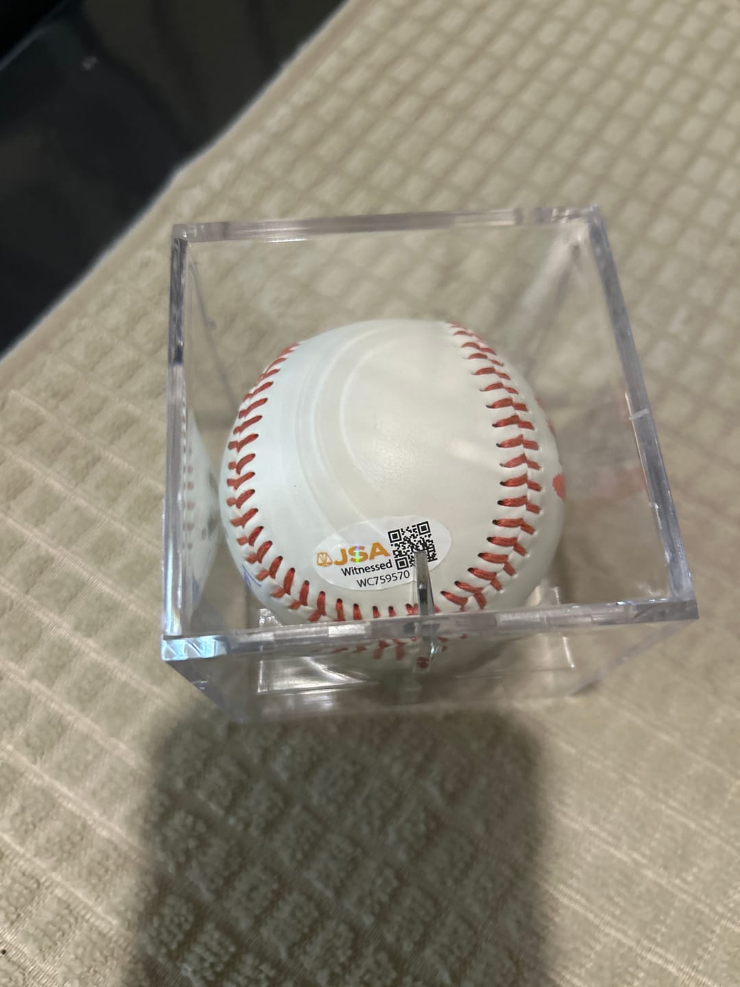 Customer photo review of Bo Jackson Autograph Signing