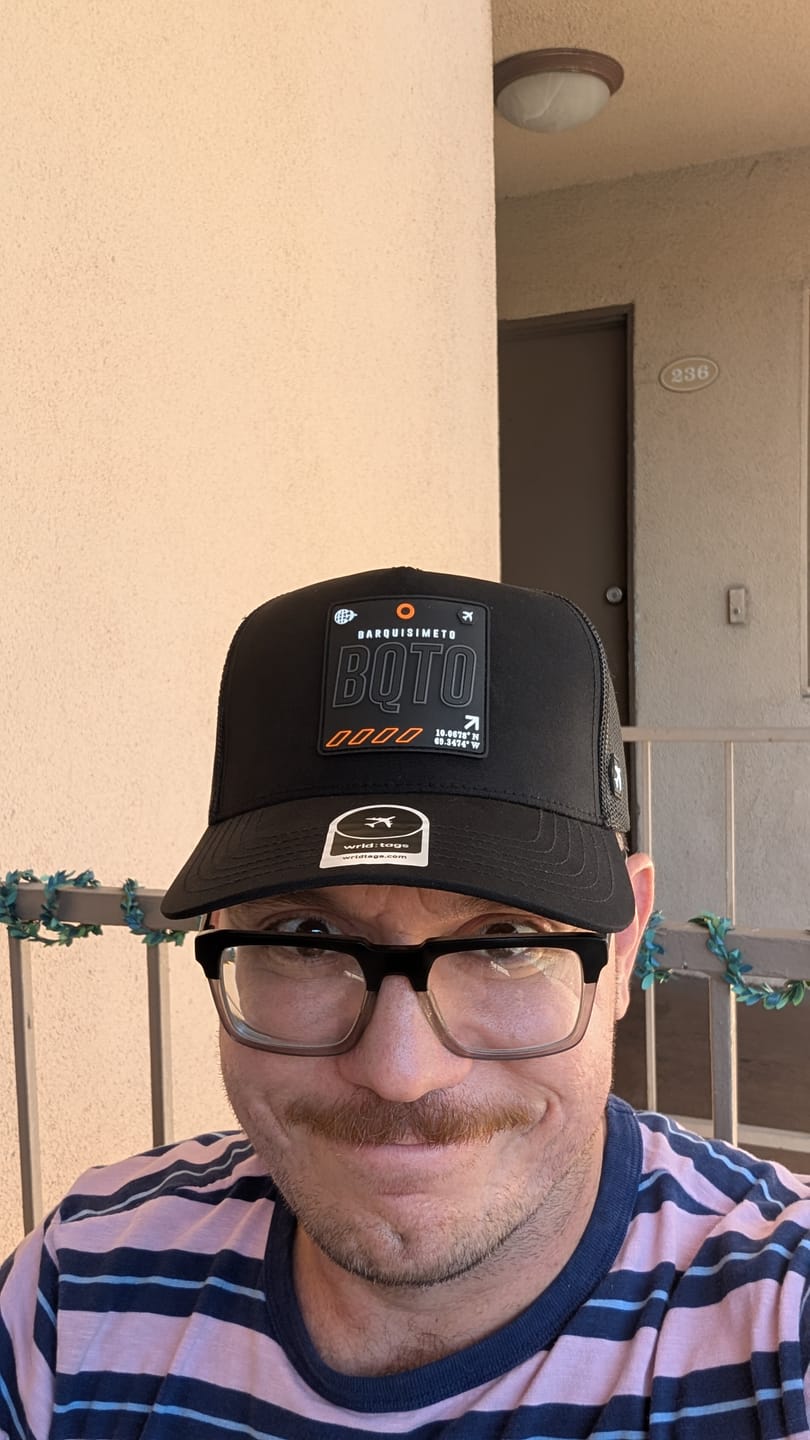 Customer photo review of Barquisimeto Canvas Trucker Hat