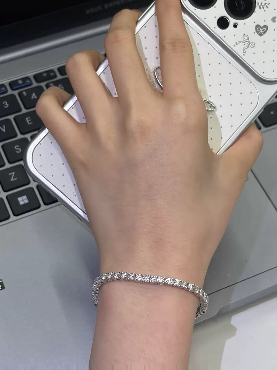 Customer photo review of Tennis Bracelet