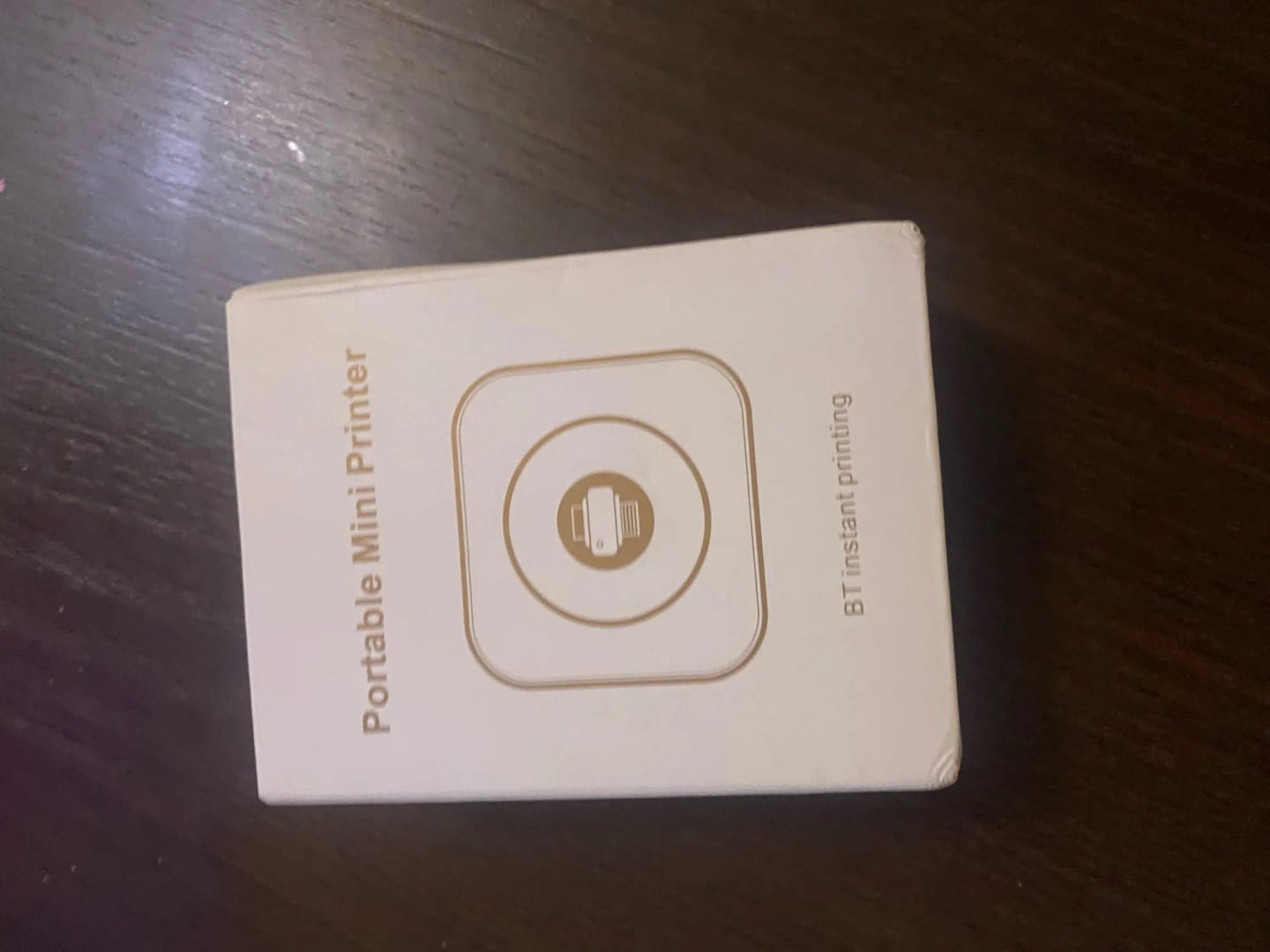 Customer photo review of Mini Impresora Térmica Portátil