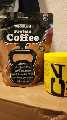 Customer photo review of High Protein Coffee