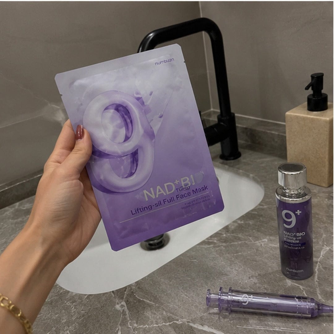 Customer photo review of ערכת NAD9+ המלאה לסימני הגיל | סרום, אמפולת עיניים ו-4 מסכות ליפטינג