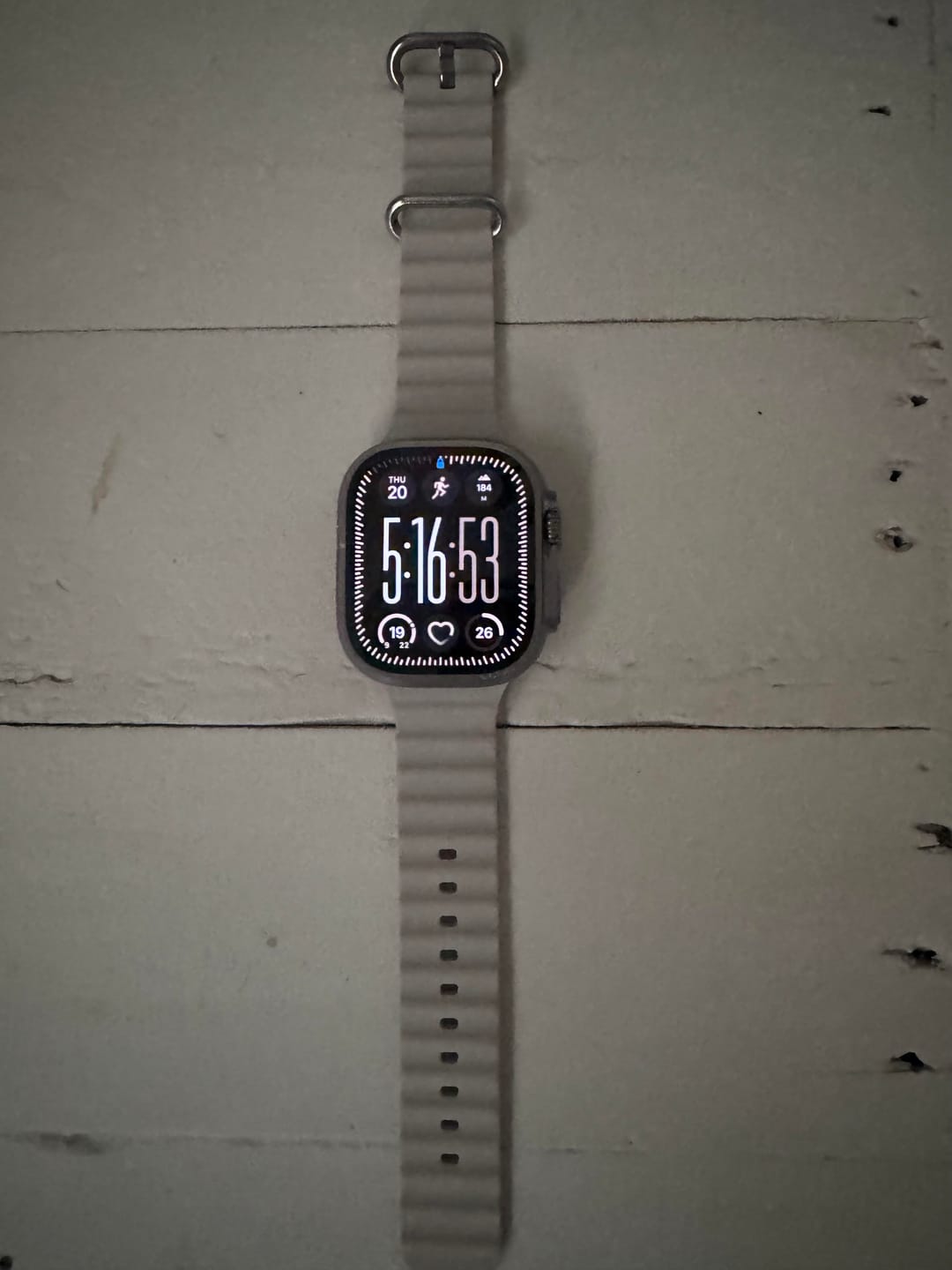 Customer photo review of Apple Watch Silicone Strap - Soft Waterproof and Breathable