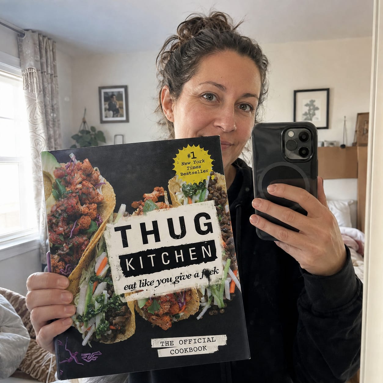 Customer photo review of Thug Kitchen: The Official Cookbook