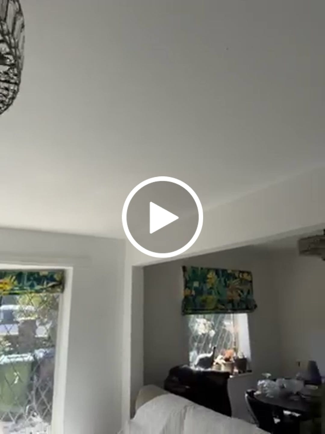 Customer video review of Carved Crystal Drum Semi Flush Mount