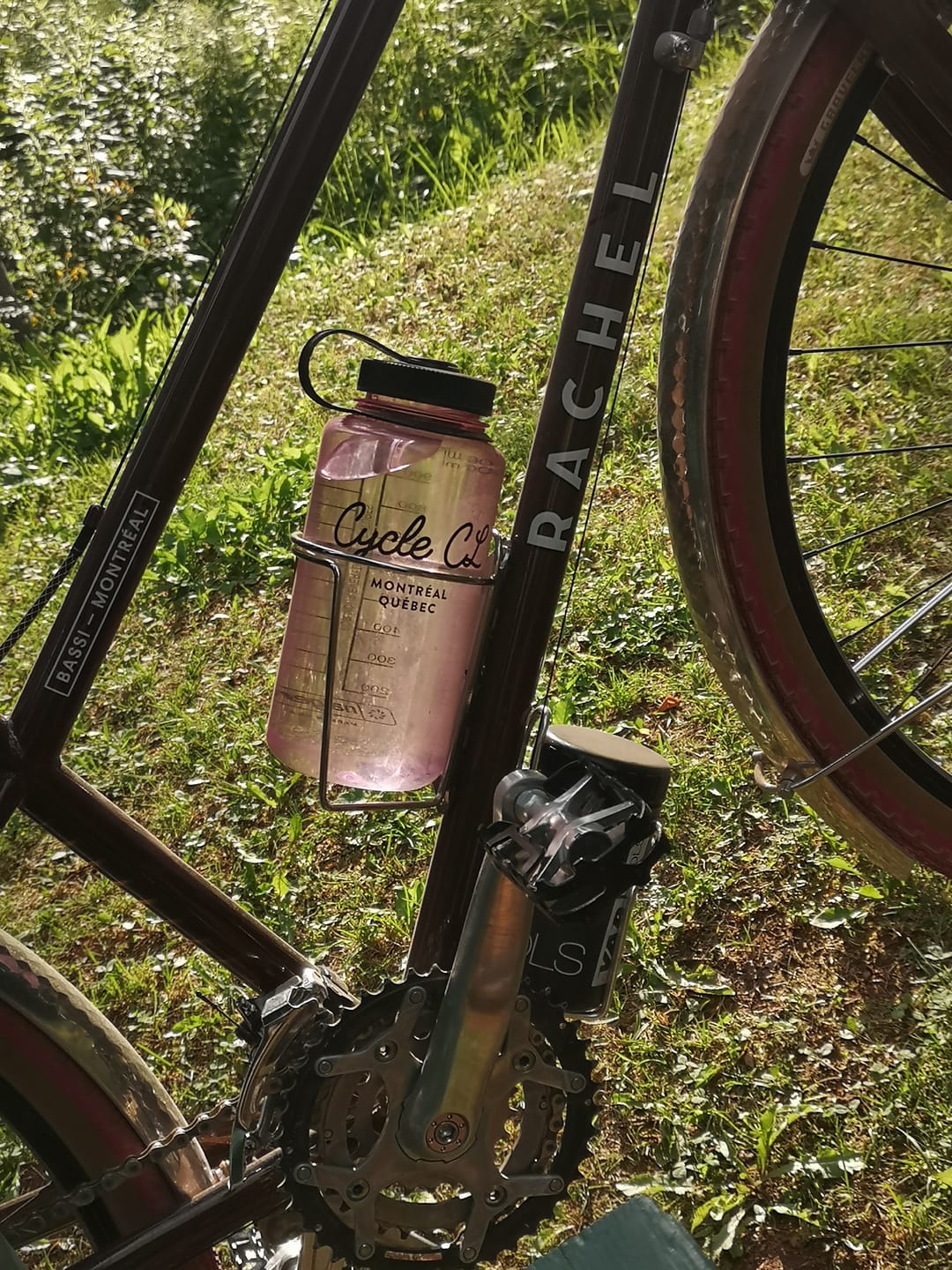 Customer photo review of Nalgene Bottle Wide Mouth 32OZ C&L