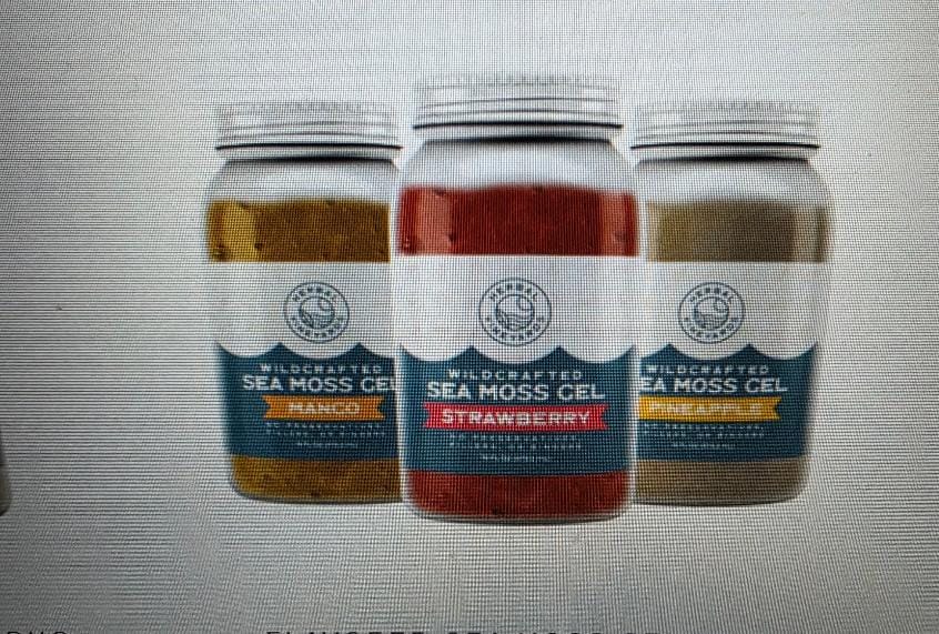 Customer photo review of Flavored Sea Moss Gel Trio Bundle