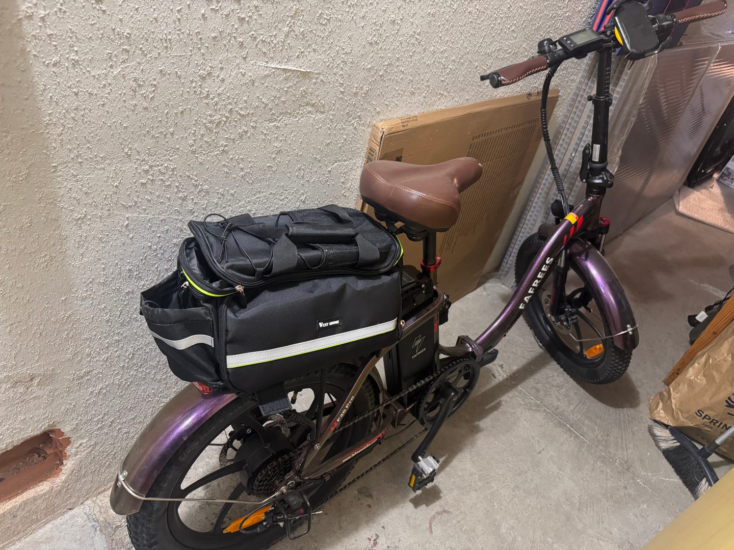 Customer photo review of 35L Large Capacity Bicycle Bag