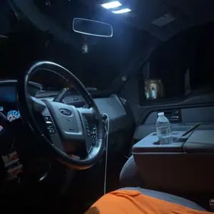 Customer photo review of Illuminazione Interna Auto Kit LED Alta Luminosità 12V