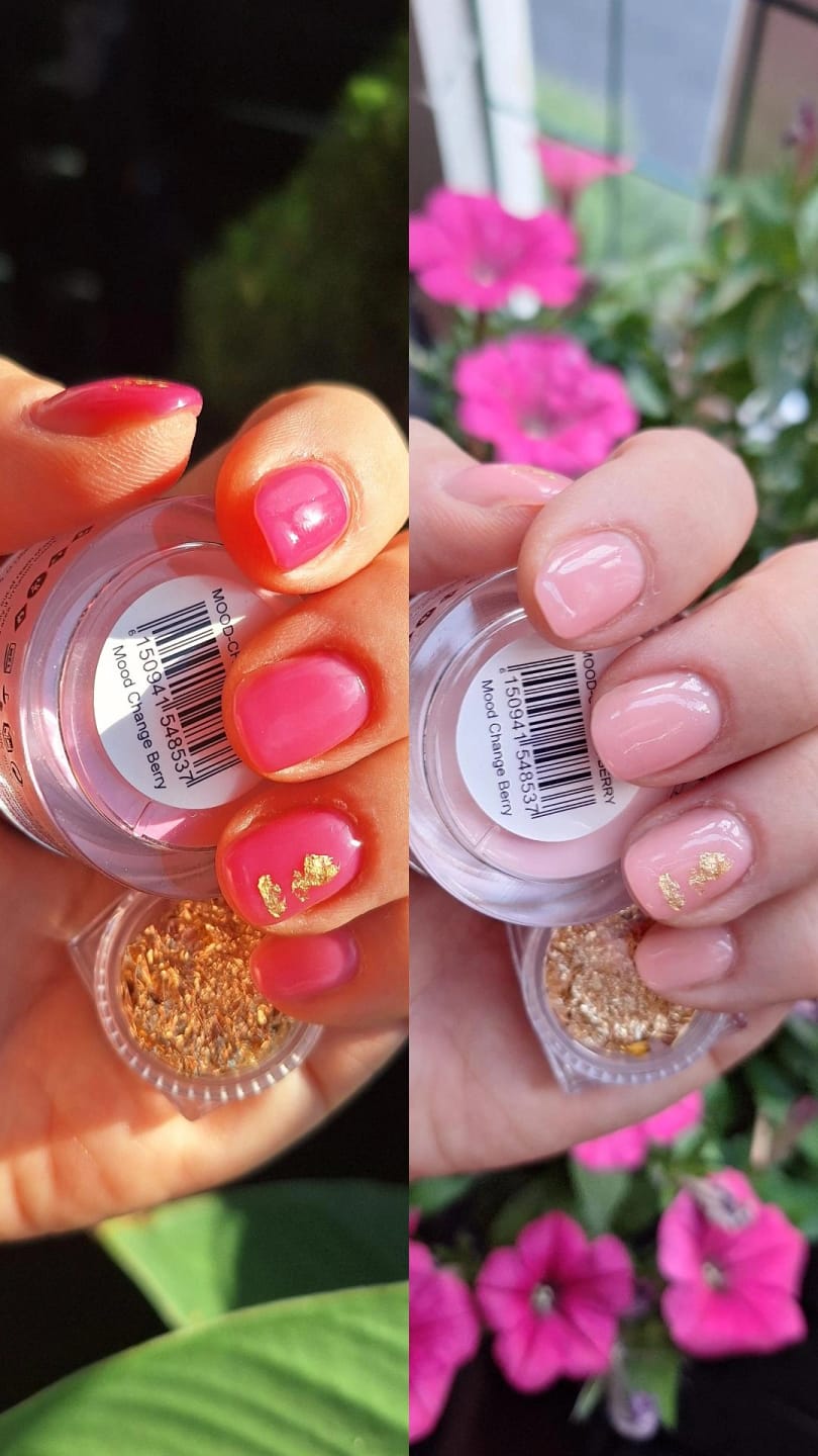 Customer photo review of Limited Edition 5 - Mood Change Berry Dipping Powder
