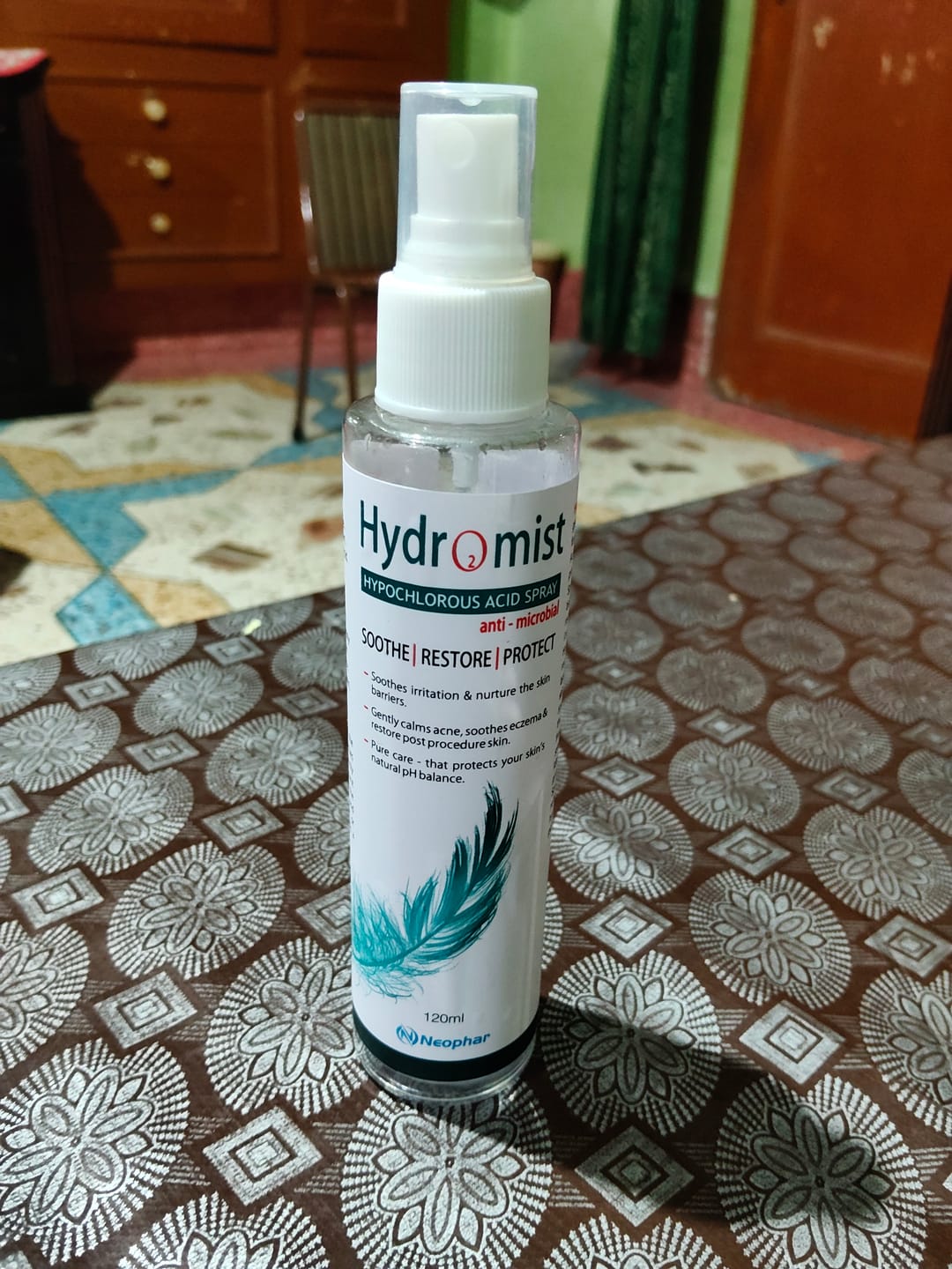 Customer photo review of Hydromist Face Spray