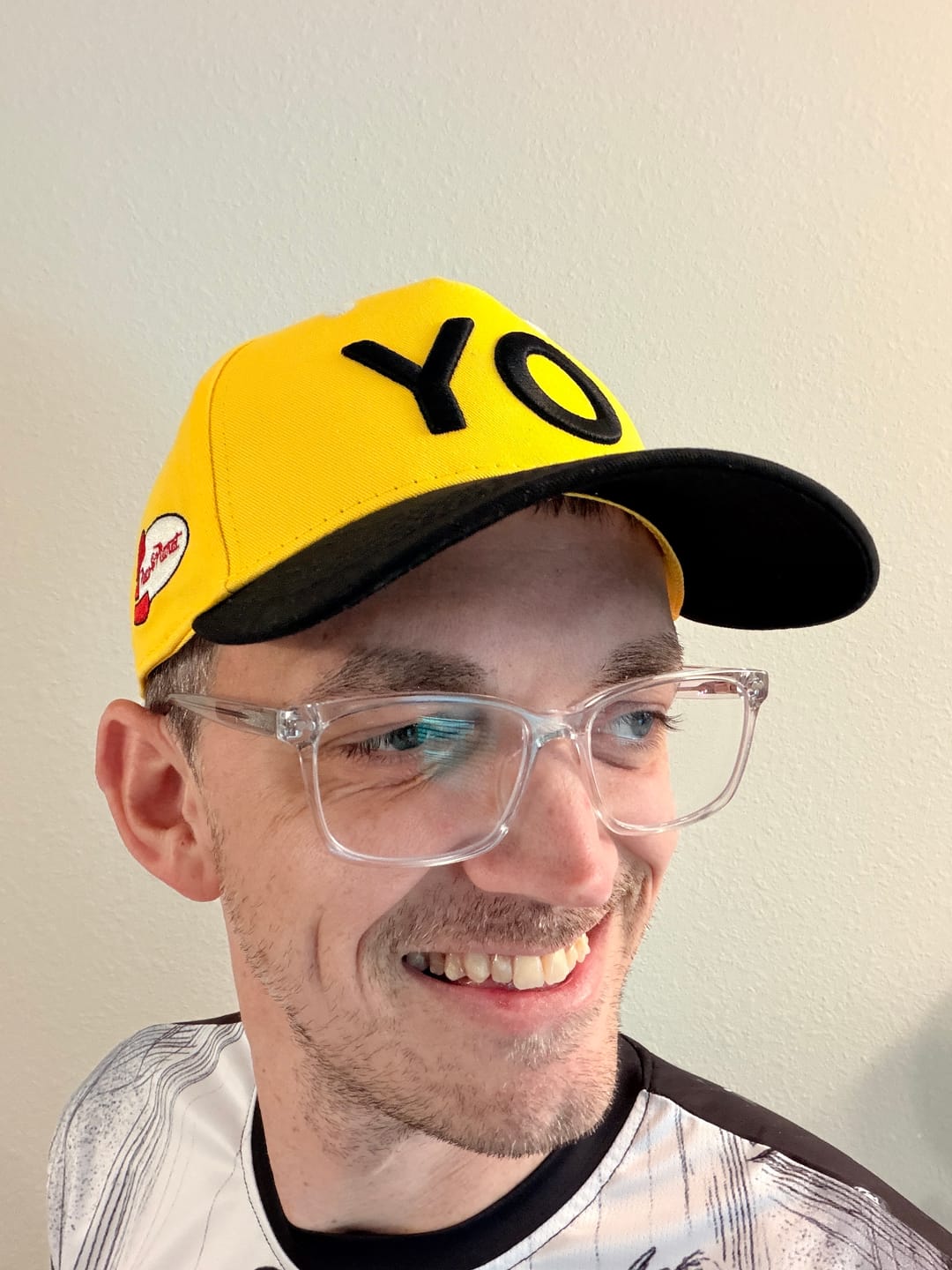 Customer photo review of Disney and Pixar Toy Story "YO Delivery Shuttle" – 5-Panel Hat