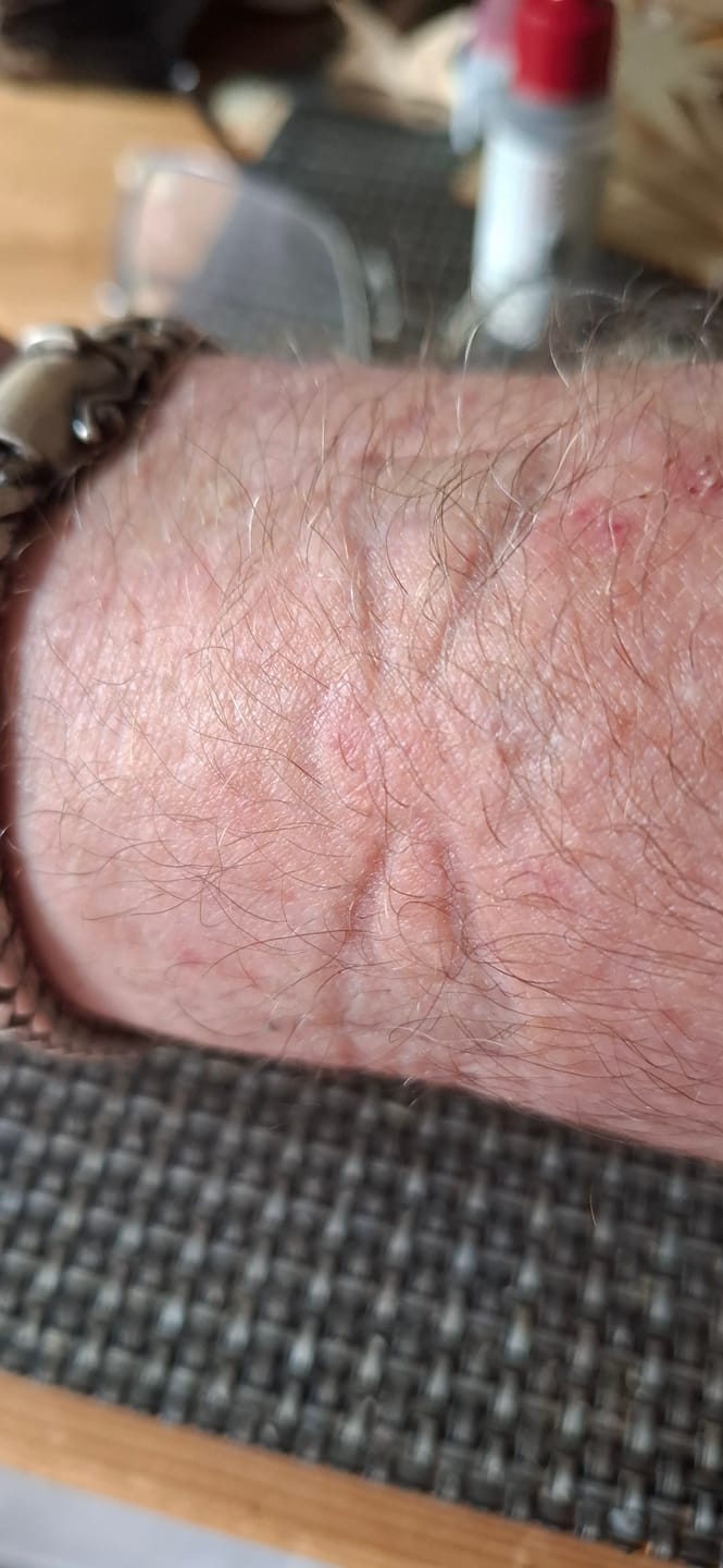Customer photo review of Bear’s Head Bracelet