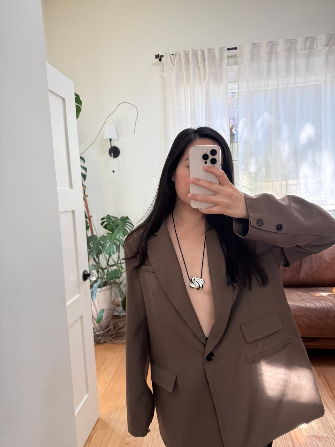 Customer photo review of Cosmic Pendant