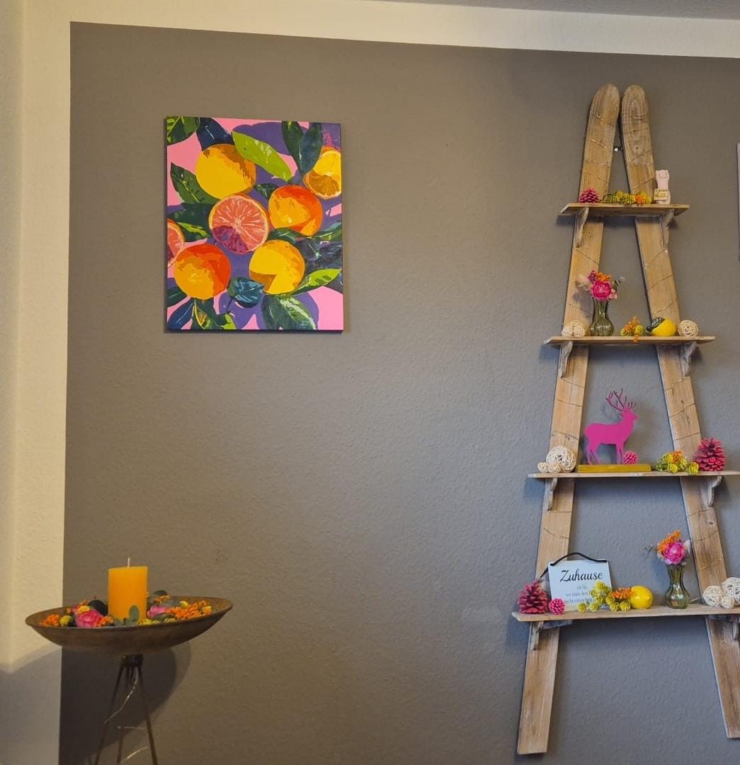 Customer photo review of Malen nach Zahlen - Bunte Zitrusfrüchte