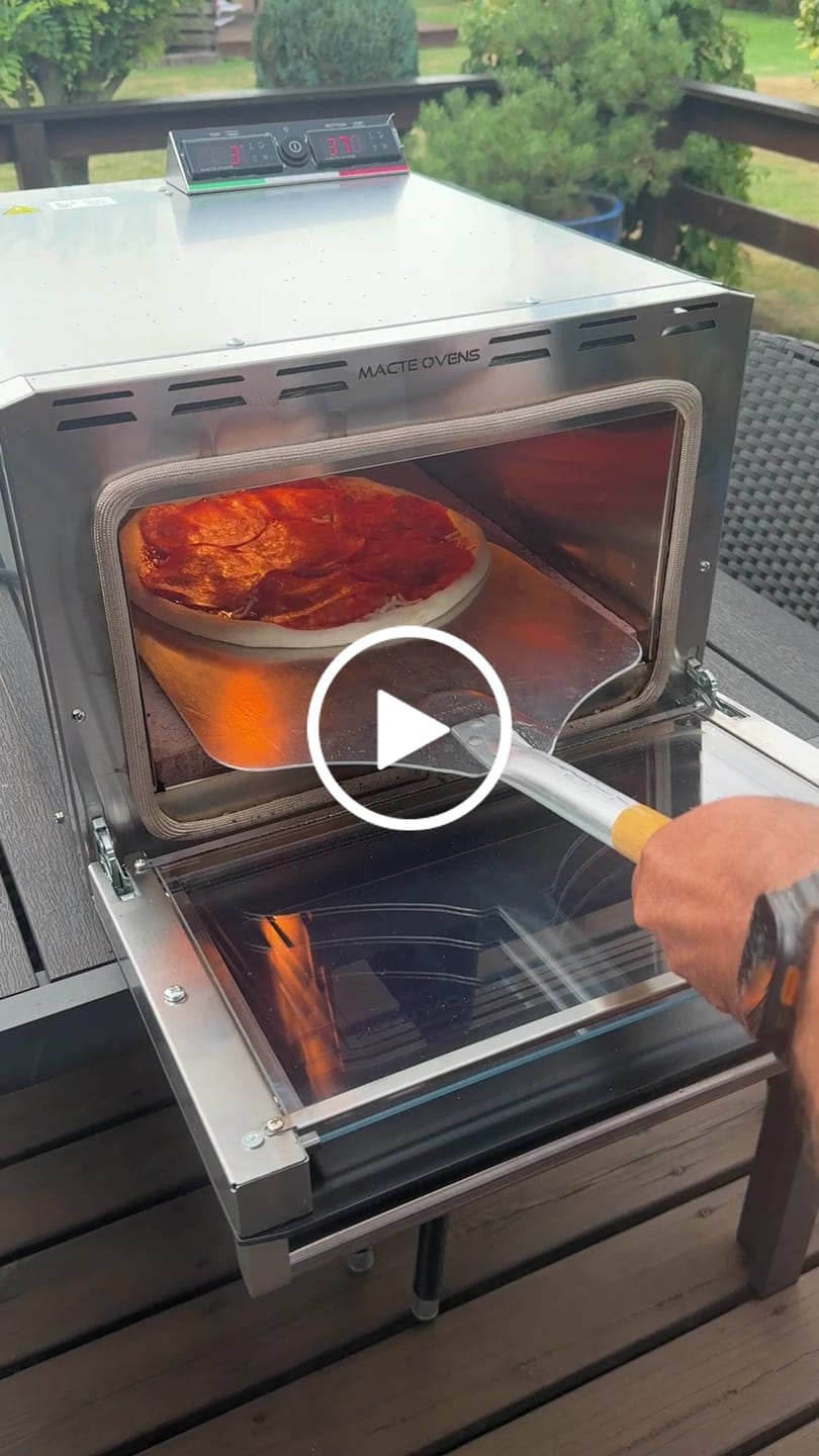 Customer video review of Macte Ovens Nettuno ADVANCED | Forno pizza elettrico