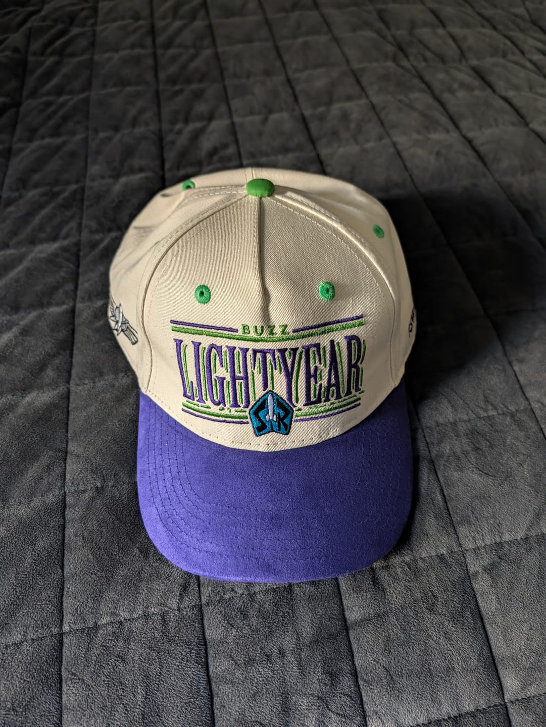 Customer photo review of Disney and Pixar Toy Story "Space Ranger" – 5-Panel Hat