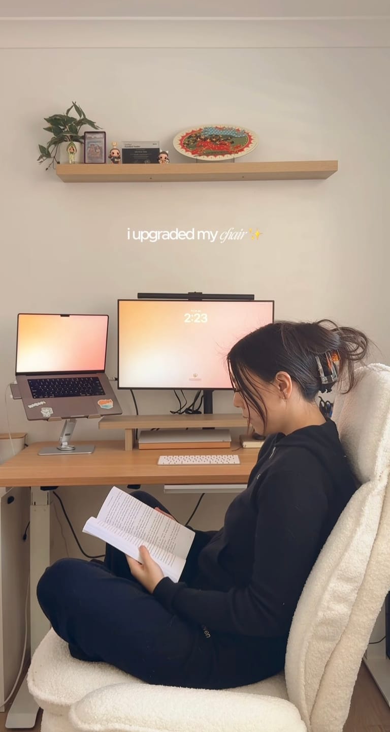 Customer photo review of Lumi Cloud Chair