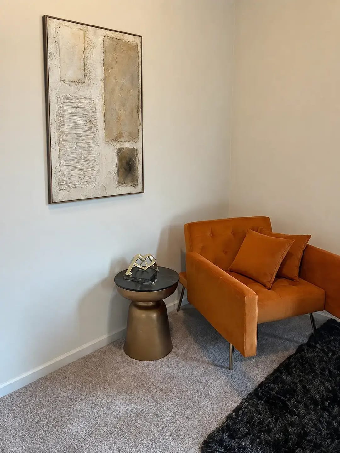 Customer photo review of Organic Stratum Relief Painting