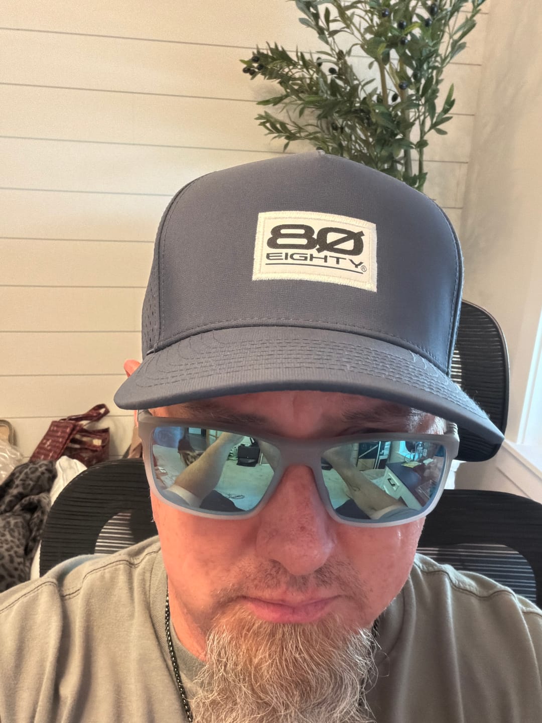 Customer photo review of 80Eighty® Navy Hat
