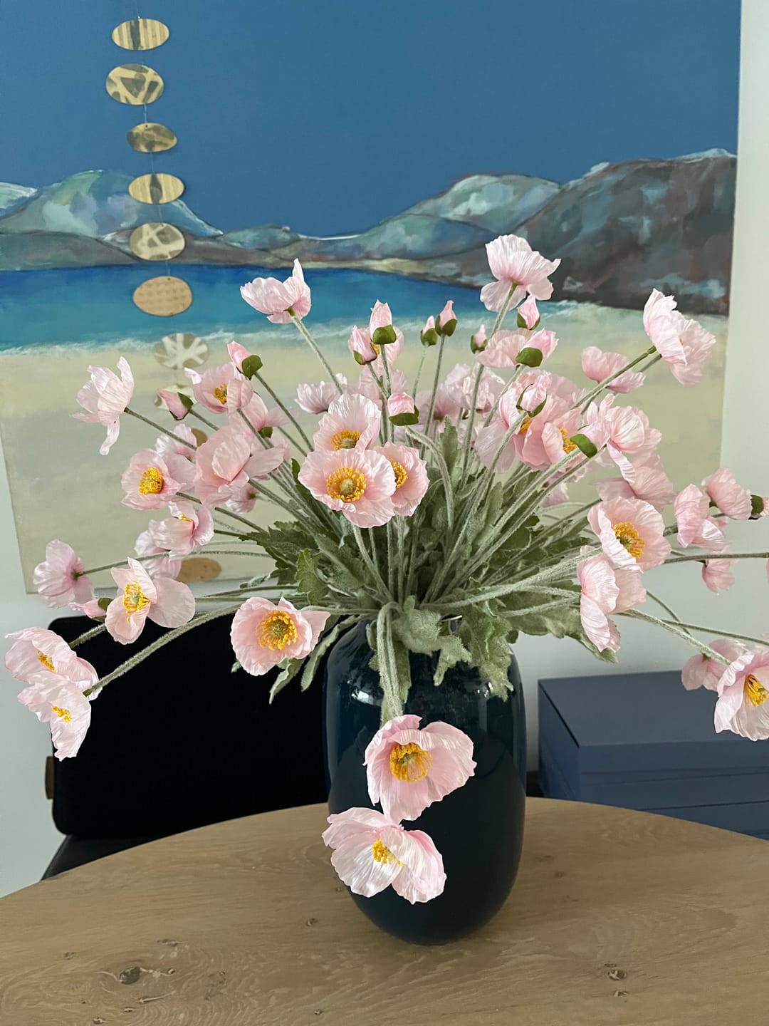 Customer photo review of Zijden Klaprozen - Lichtroze