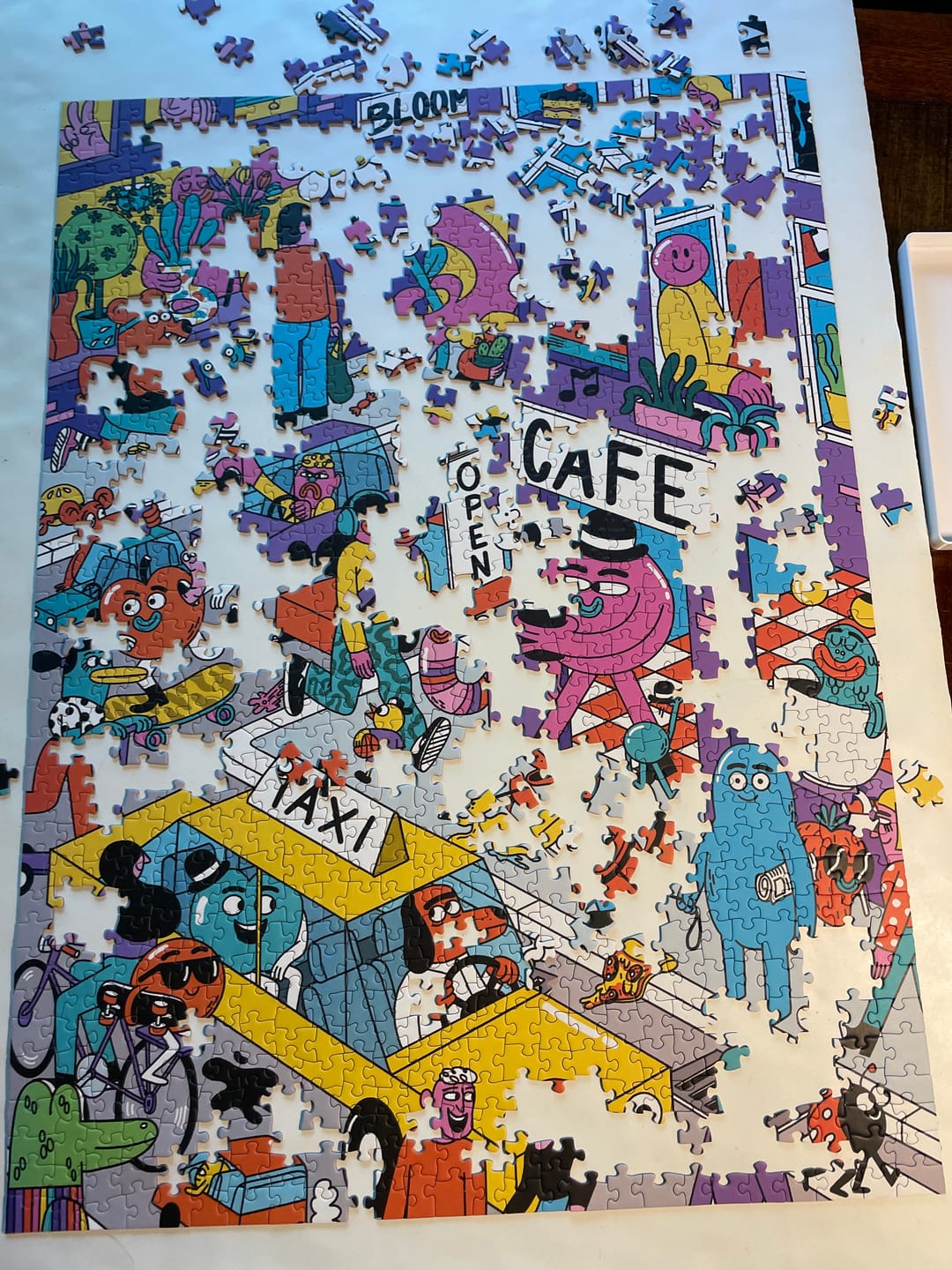 Customer photo review of City Vibes | 1000 Piece Puzzle