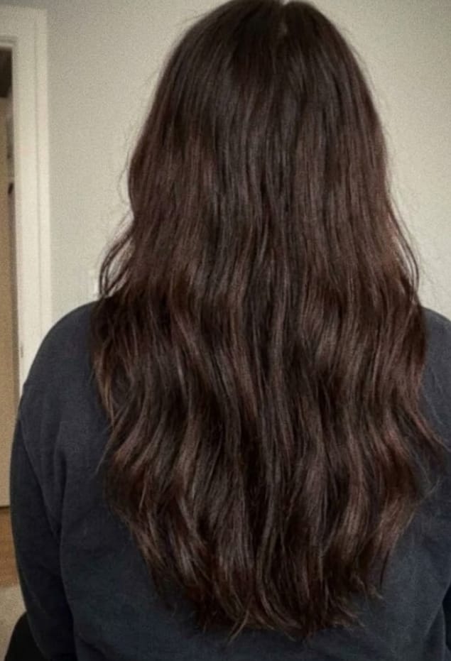 Customer photo review of Hair serum