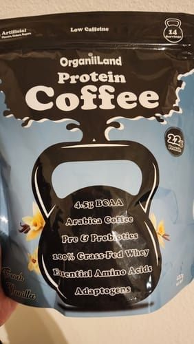 Customer photo review of High Protein Coffee