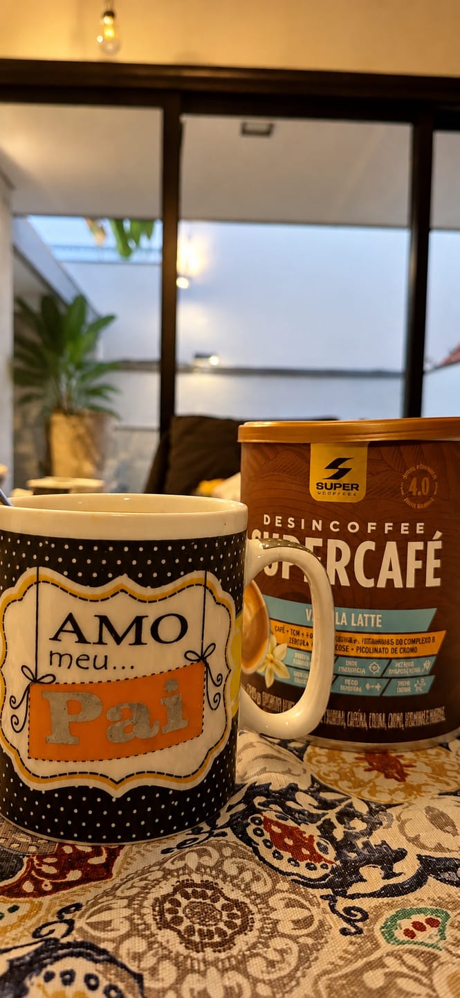 Customer photo review of Supercafé Vanilla Latte