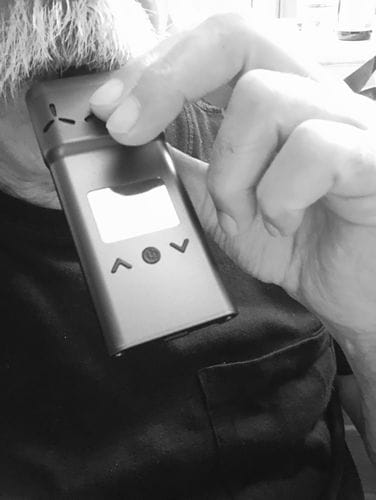 Customer photo review of Silicone Sleeve for the AirVape X