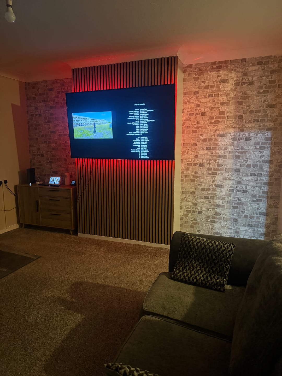 Customer photo review of Wall Panel Installation Adhesive