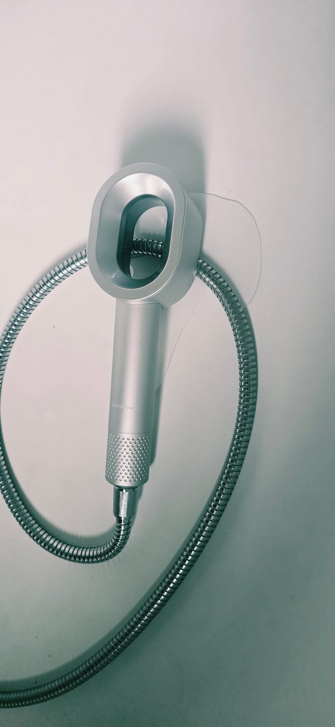 Customer photo review of PureStream Aquabliss - Duschkopf mit Filter - mit universellem Filtersystem