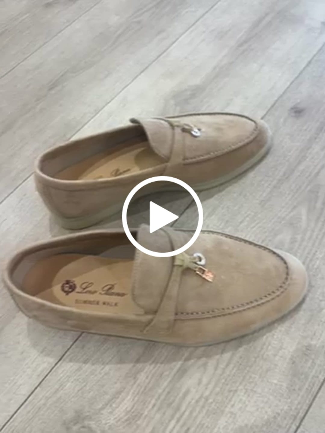Customer video review of summer charm walk loafer suede