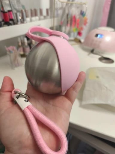 Customer photo review of ペット用携帯給水ボトル