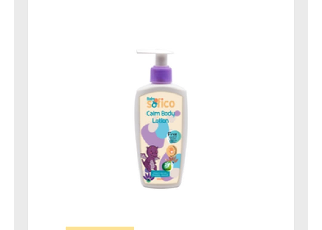 Customer photo review of Sofico Baby Calm Body Lotion 200ml
