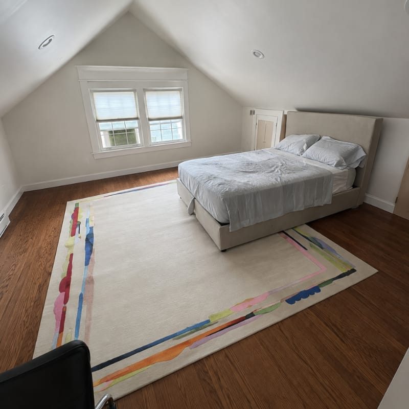 Customer photo review of Haru Asymmetrical Rug