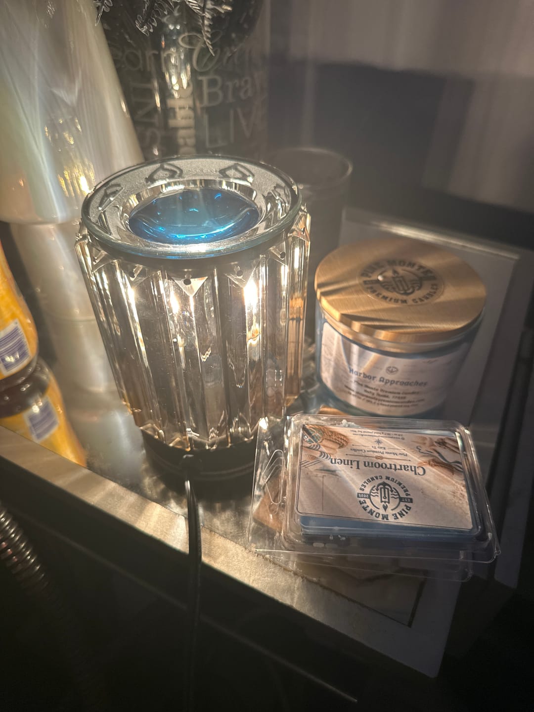 Customer photo review of Letter G Wax Melt - Custom Soy Candle – Choose Your Fragrance