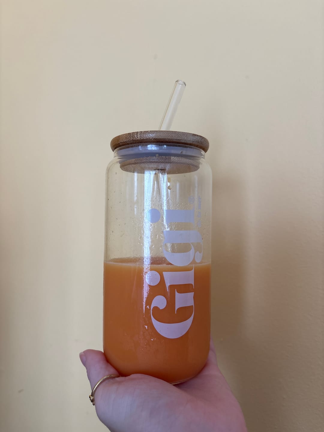 Customer photo review of Travel Pack - Blood Orange