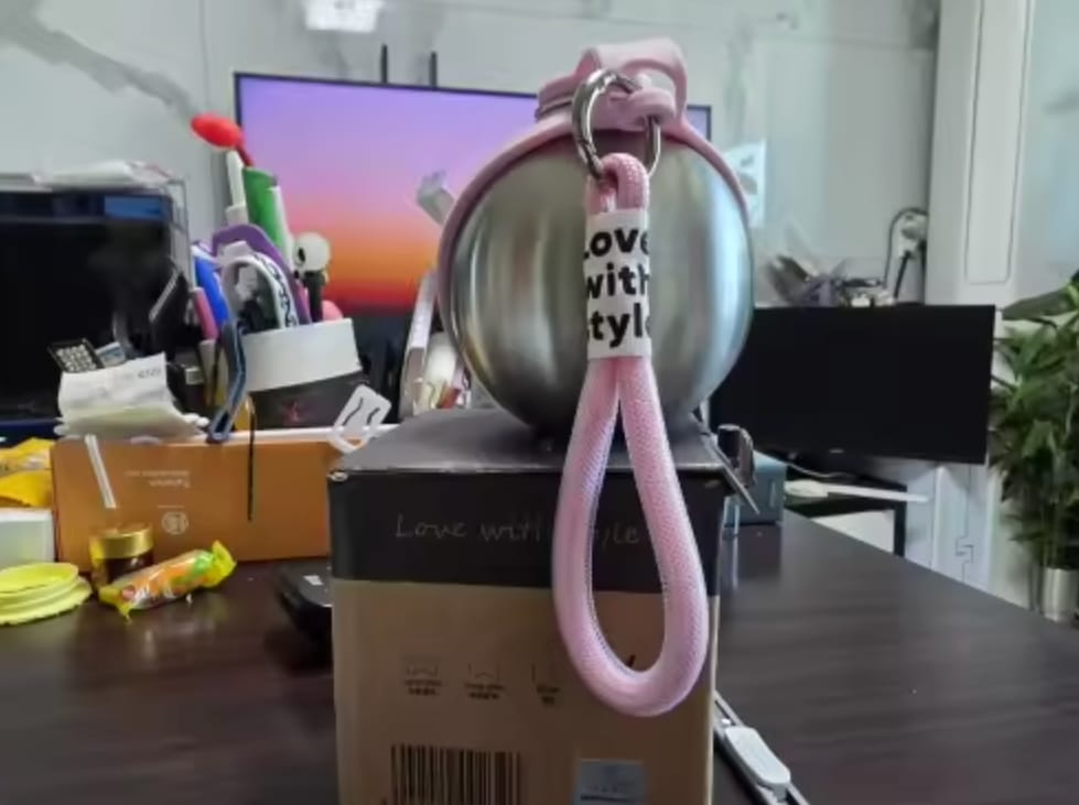 Customer photo review of ペット用携帯給水ボトル
