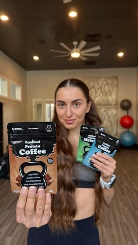 Customer photo review of Iced Protein Coffee Sampler Pack