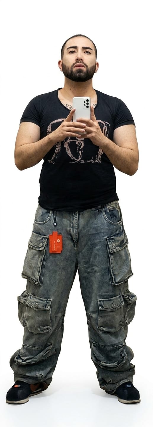 Customer photo review of 6002 - Hella Pocket Jeans
