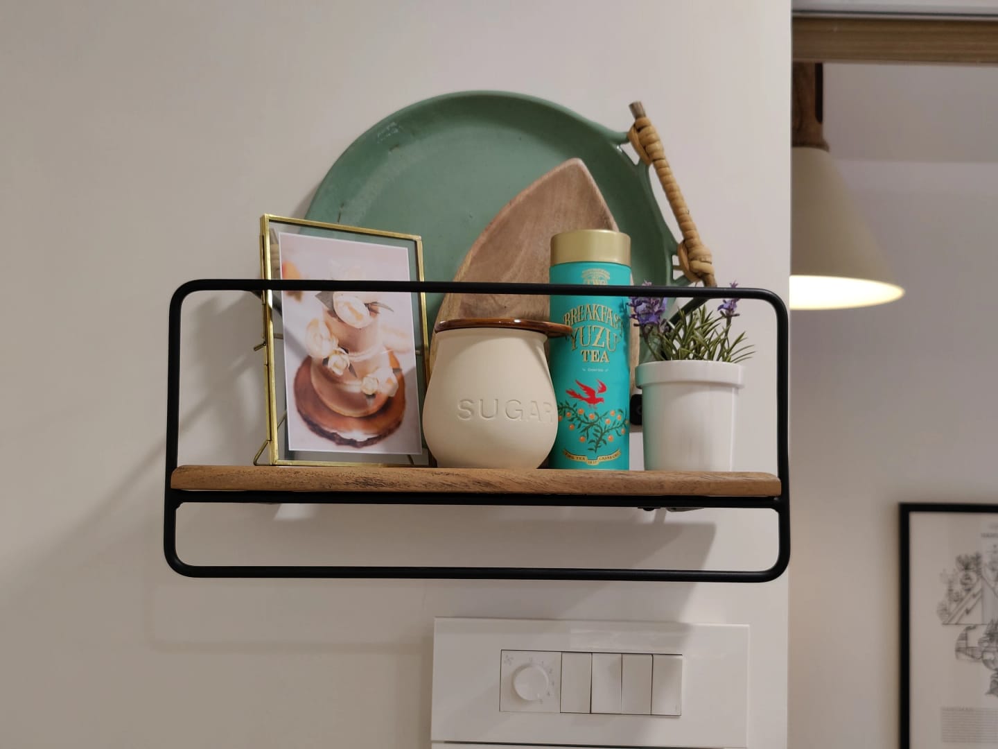 Customer photo review of Jasper Wall Shelf Small