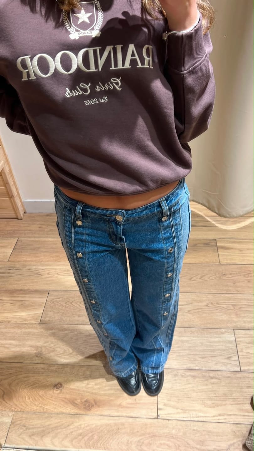 Customer photo review of Polerón Crewneck Polo Brown