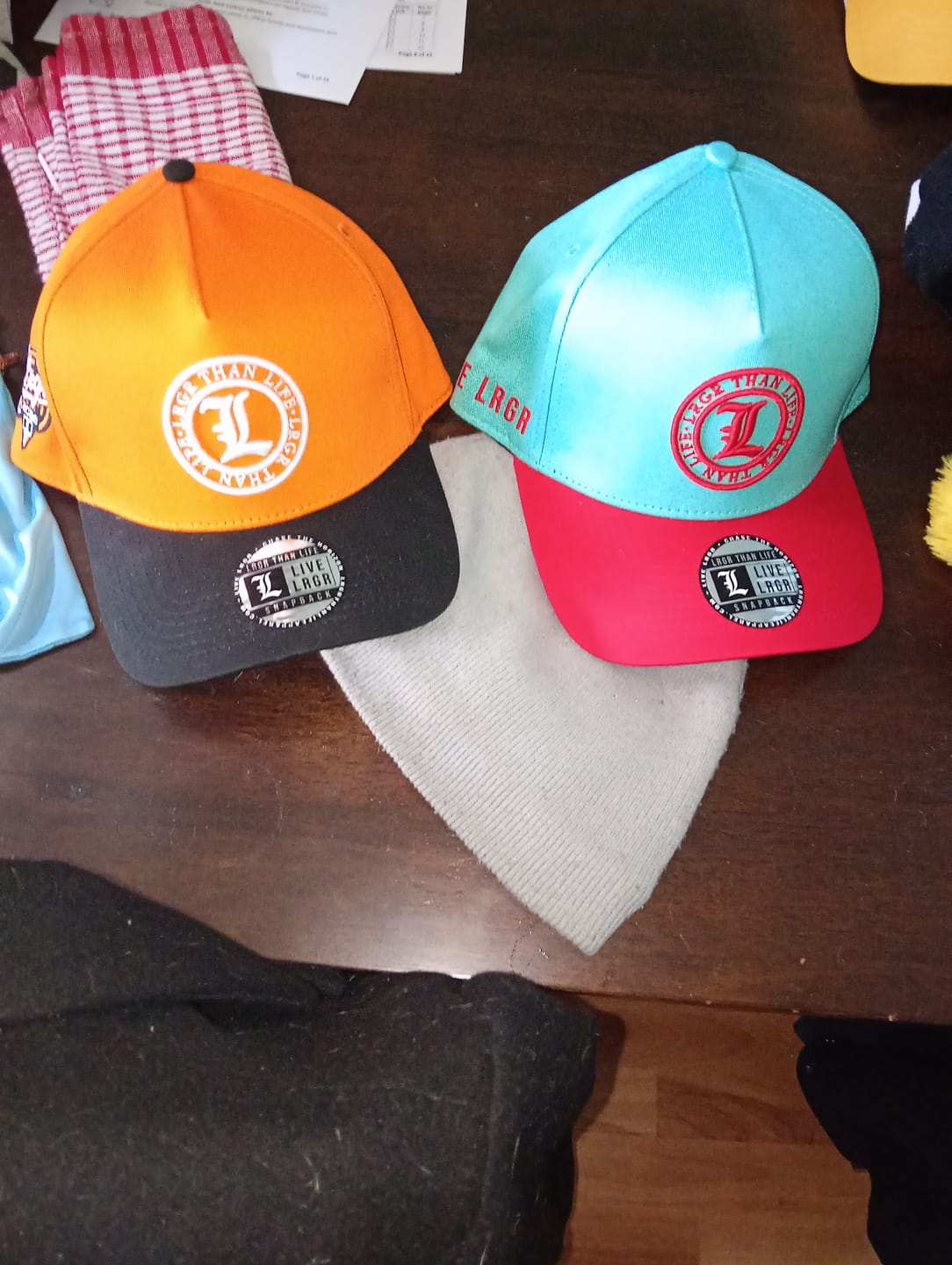Customer photo review of A-FRAME HAT - MIDNIGHT BLAZE