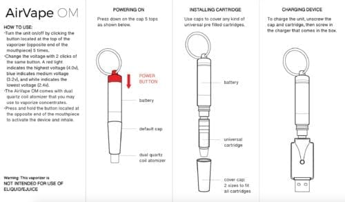 Customer photo review of AirVape OM Keychain WaxPen
