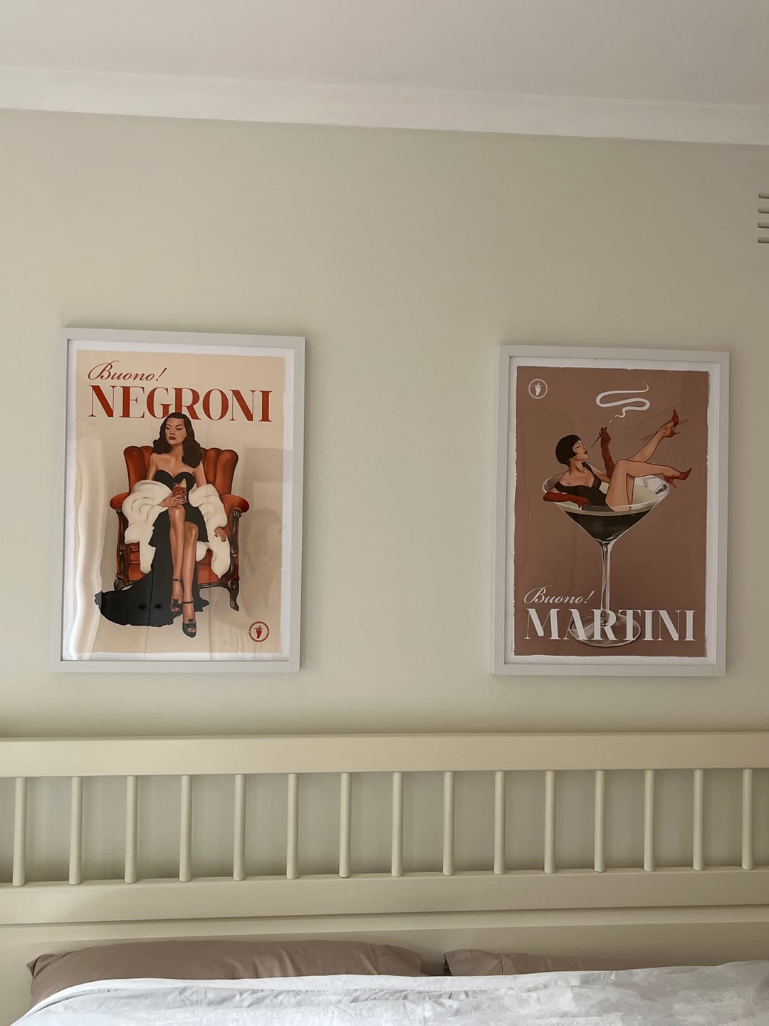 Customer photo review of Negroni | Italian Retro Art Print