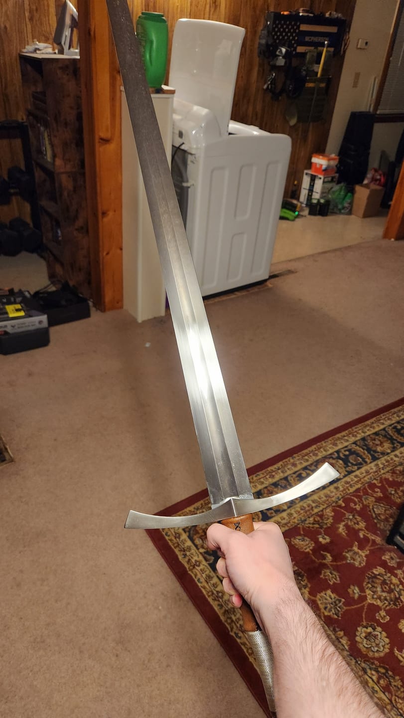 Customer photo review of The Warden Longsword